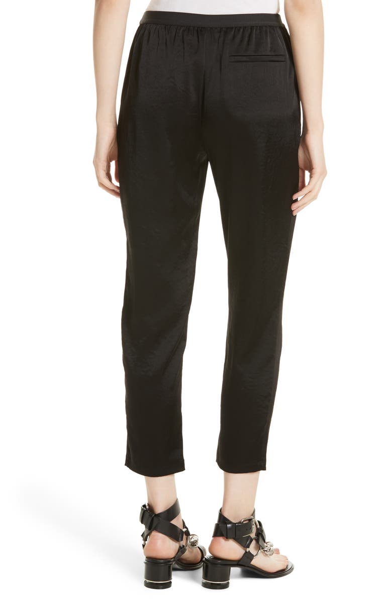 alexanderwang.t T by Alexander Wang Wash N Go Woven Pants, Alternate, color,