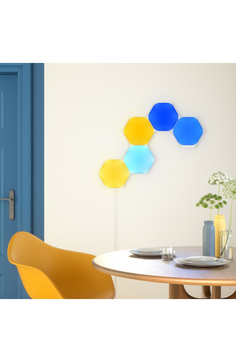 Nanoleaf Shapes Hexagons Smarter Kit, Main, color, Multicolor