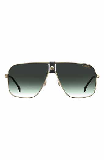 Carrera Eyewear 63mm Polarized Gradient Aviator Sunglasses