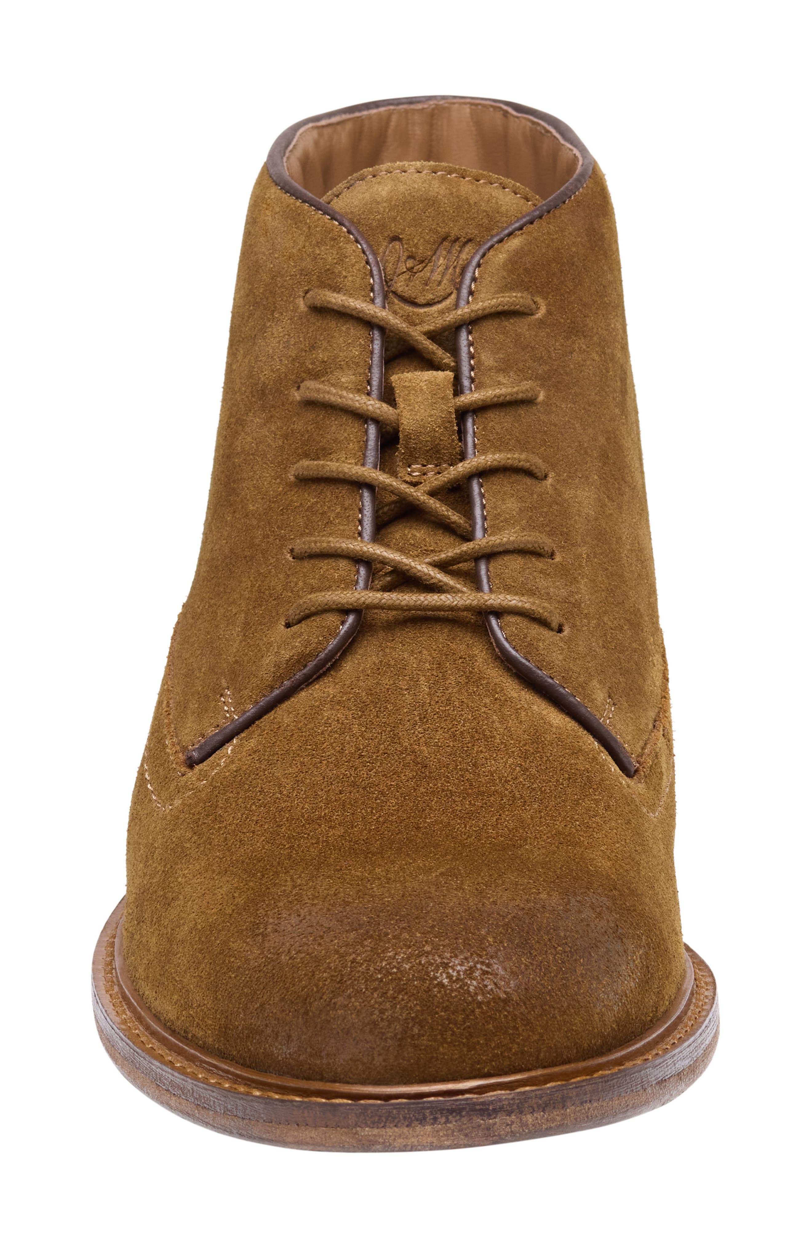 Ripley Lace-Up Chukka Boot, Alternate, color, SNUFF WAXED SUEDE