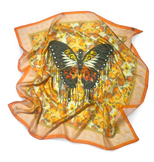 Henelle Large Silk Scarf In Laurel Canyon