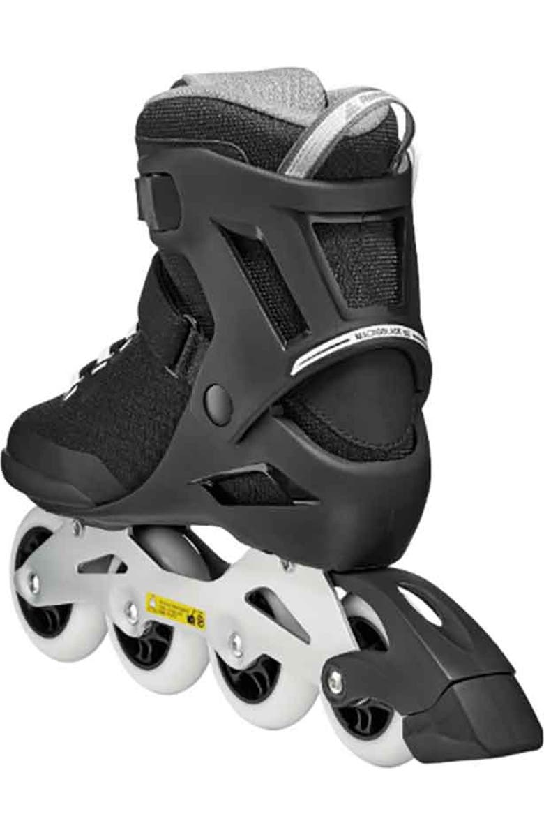 Rollerblade Macroblade 80 Mens Inline Skates, Alternate, color, Black/Grey
