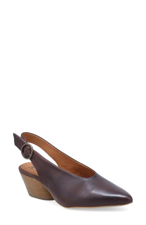 Haven Slingback Pointed Toe Pump (Women)