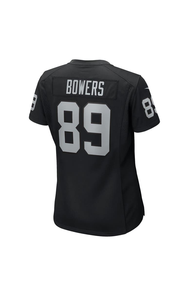 Nike Women's Nike Brock Bowers Black Las Vegas Raiders Team Game Jersey, Alternate, color, Black