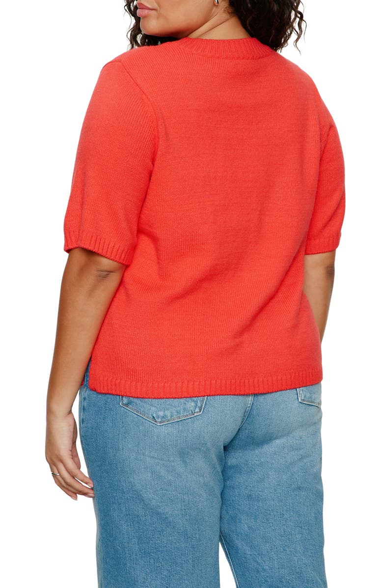Sanctuary Perfect Sweater Tee, Alternate, color, Tulip Red