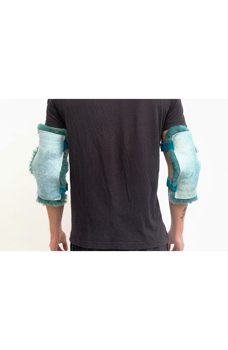 NATURAL Medical Genuine Sheepskin Elbow Protectors, Alternate, color, 