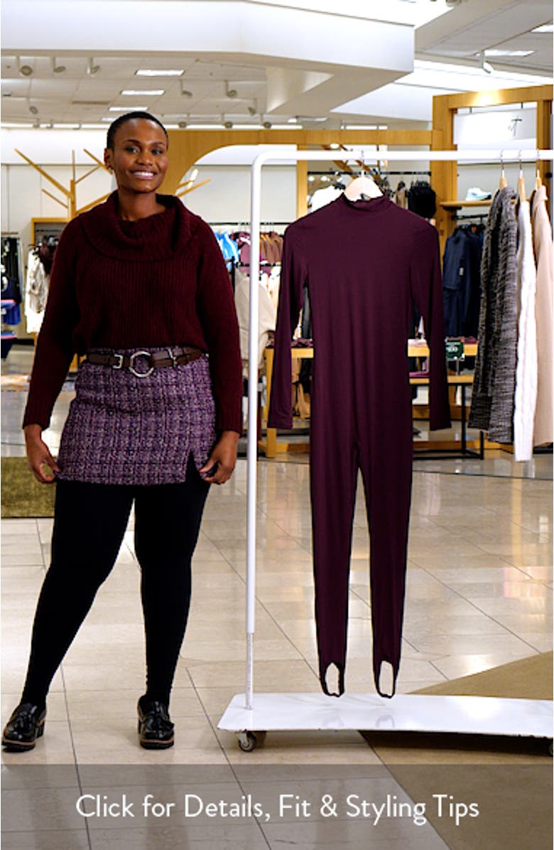Long Sleeve Stirrup Jumpsuit, sales video thumbnail