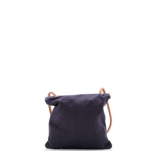 Pre-owned Hermes Hermes Aline Bag Toile Mm In Blue