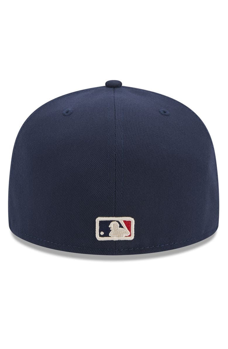 New Era Men's New Era Navy Los Angeles Dodgers 2024 City Connect Icon 59FIFTY Fitted Hat, Alternate, color, Navy