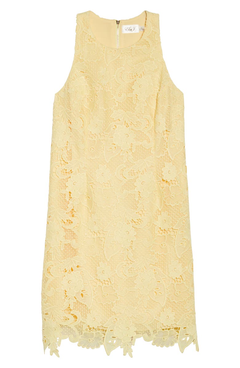 Eliza J Lace Sheath Dress, Alternate, color, 