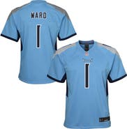 Nike Youth Nike Cameron Ward Light Blue Tennessee Titans Team Game Jersey