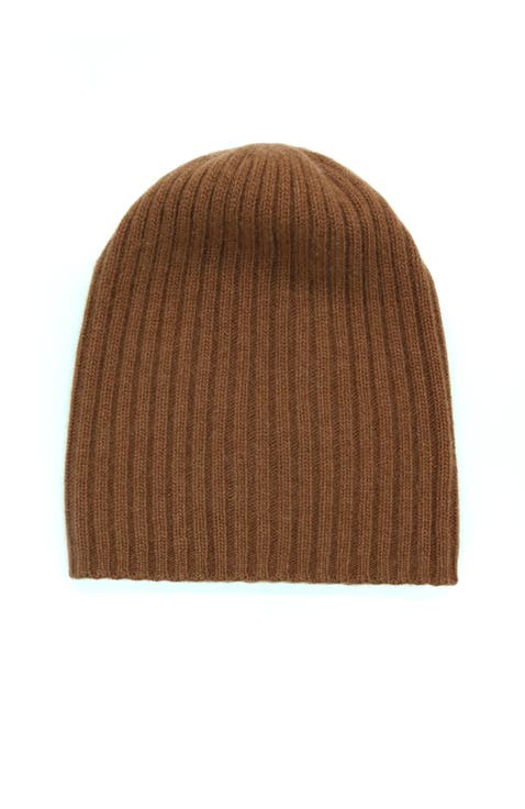 Cashmere slouchy hat