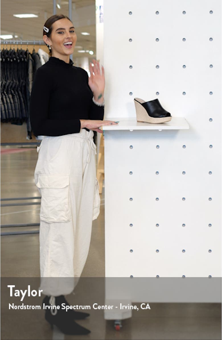 Andes Espadrille Platform Wedge Mule, sales video thumbnail