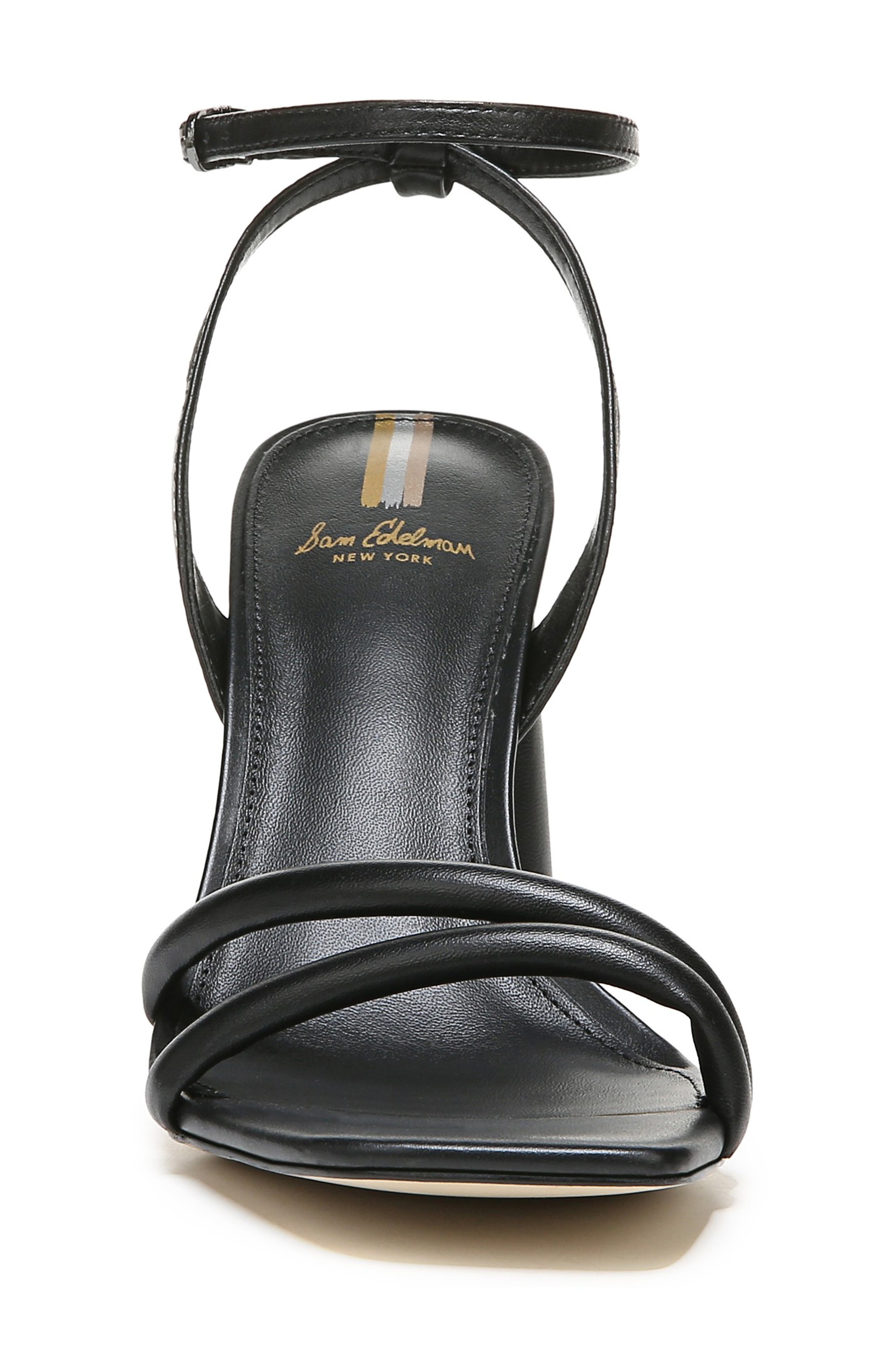 Sam Edelman Kia Strappy Sandal - Wide Width Available, Alternate, color, Black