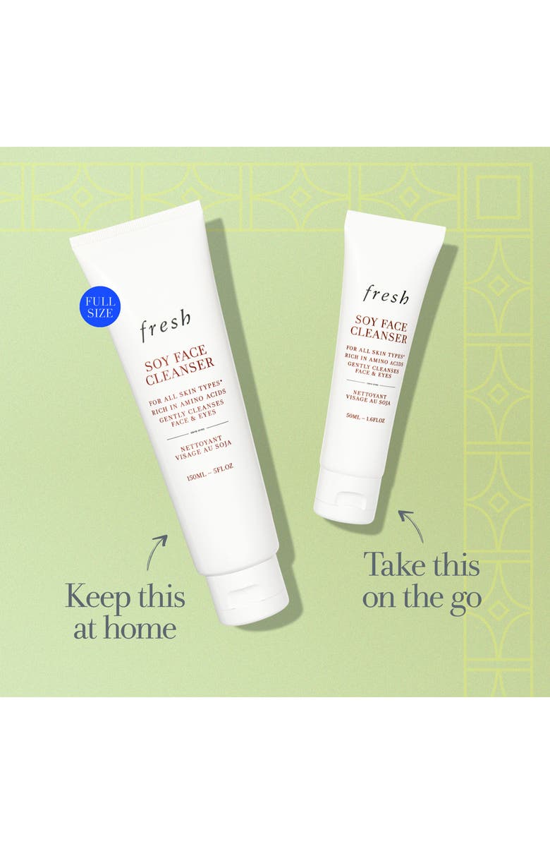 Fresh<sup>®</sup> Soy Face Cleanser Home & Away Duo (Nordstrom Exclusive) $55 Value, Alternate, color,