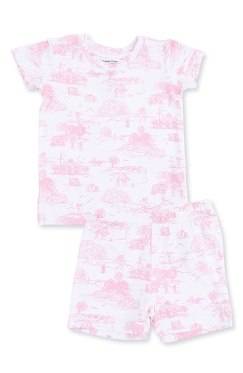Golf Toile Top & Shorts Set