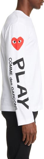 Comme des Garçons PLAY Long Sleeve T-Shirt | Nordstrom Comme des Garçons PLAY Long Sleeve T-Shirt | Nordstrom
