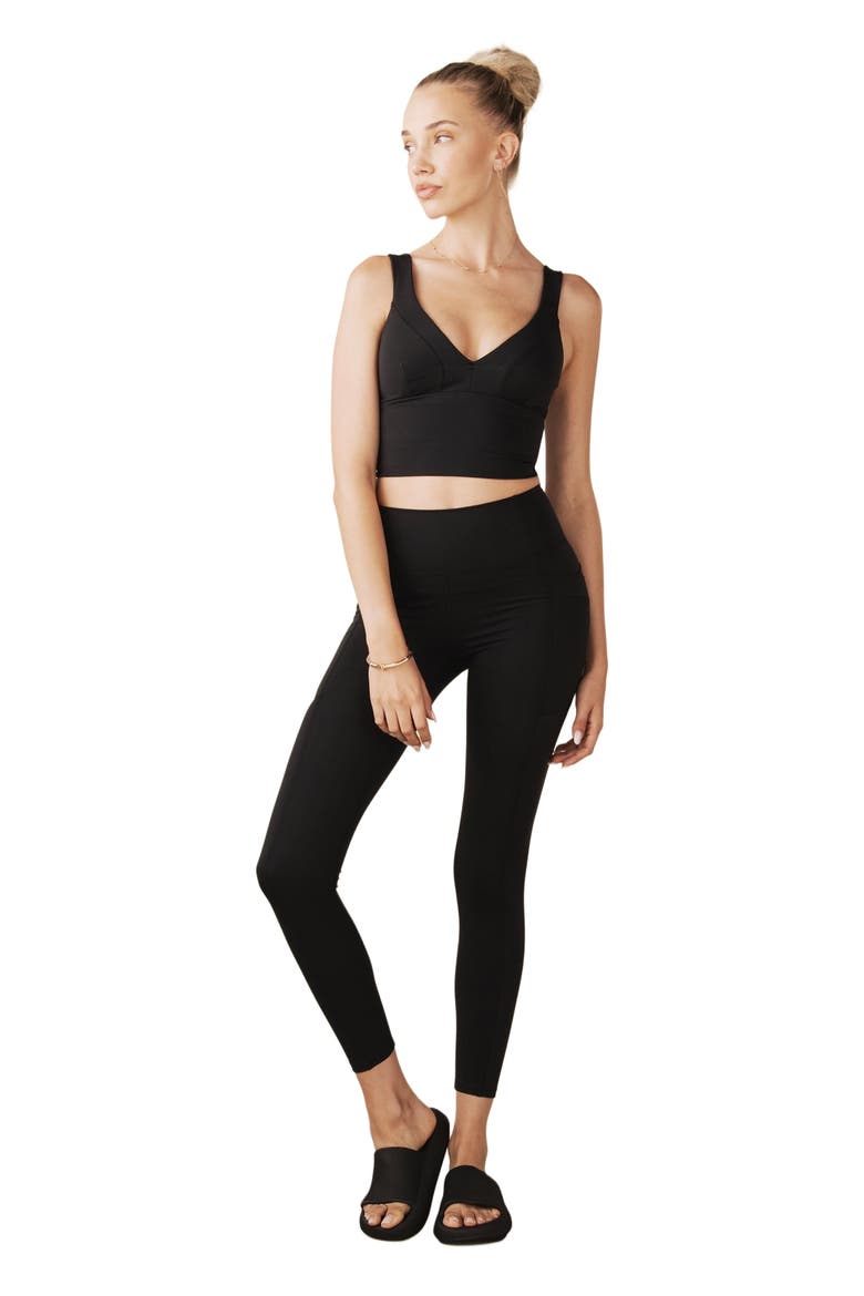 Showstopper Sculpted Bra, Main, color, Black