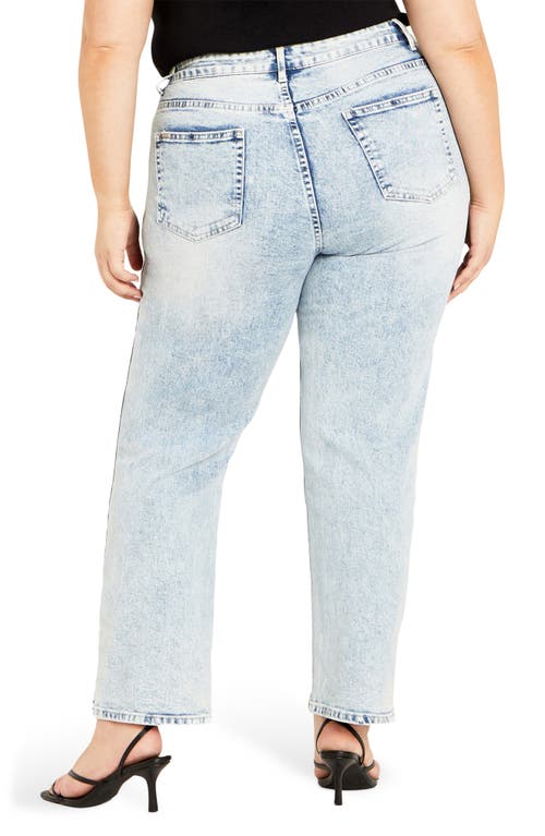 City Chic Ayesha Jeans In Blue