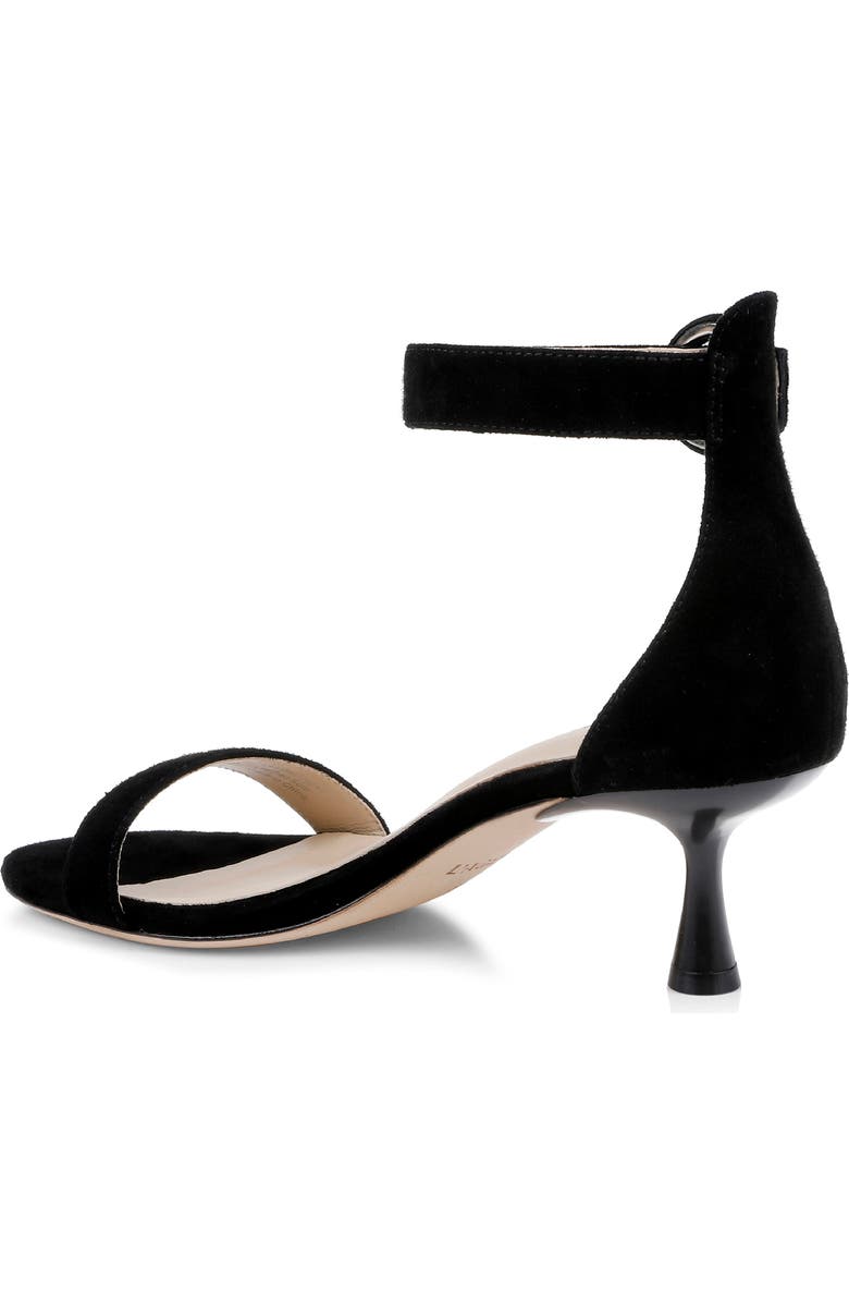 L
AGENCE Andelle II Ankle Strap Sandal, Alternate, color, Black Suede