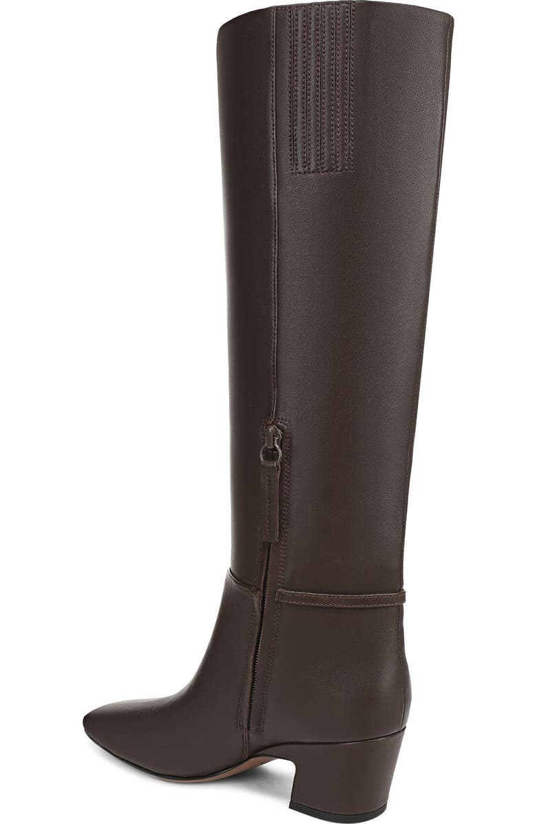 Franco Sarto Sorelina Knee High Boot, Alternate, color, Chocolate Brown