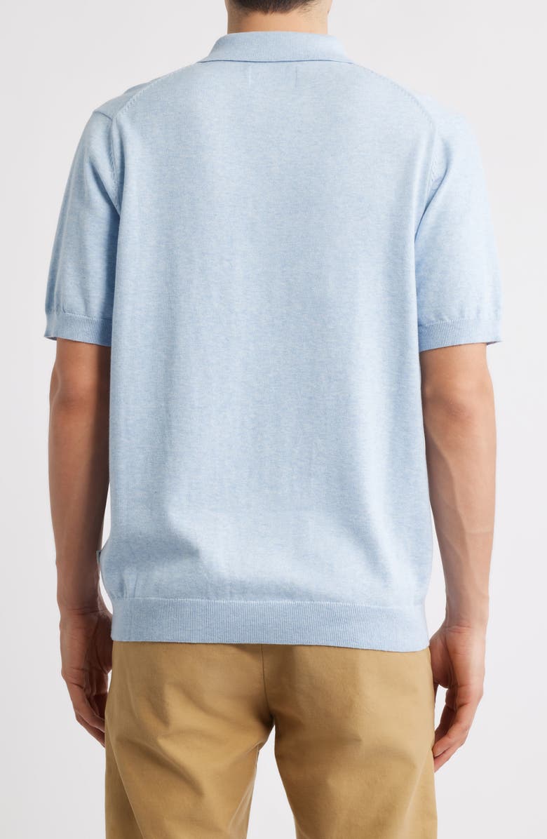 NN07 Thor 6686 Short Sleeve Polo, Alternate, color, Cerulean