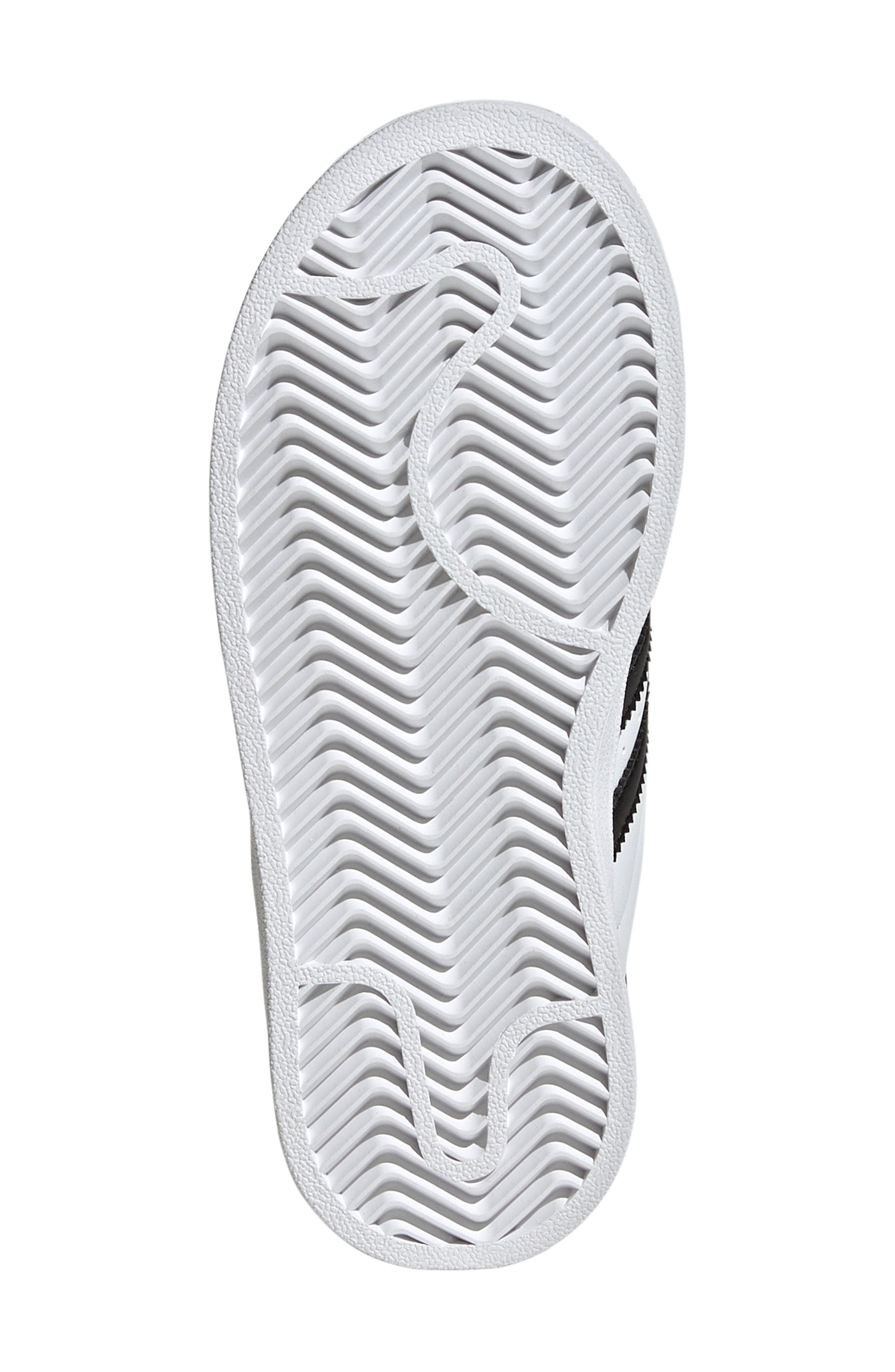 adidas Kids' Superstar II Sneaker, Alternate, color, White/ Black/ Solar Green