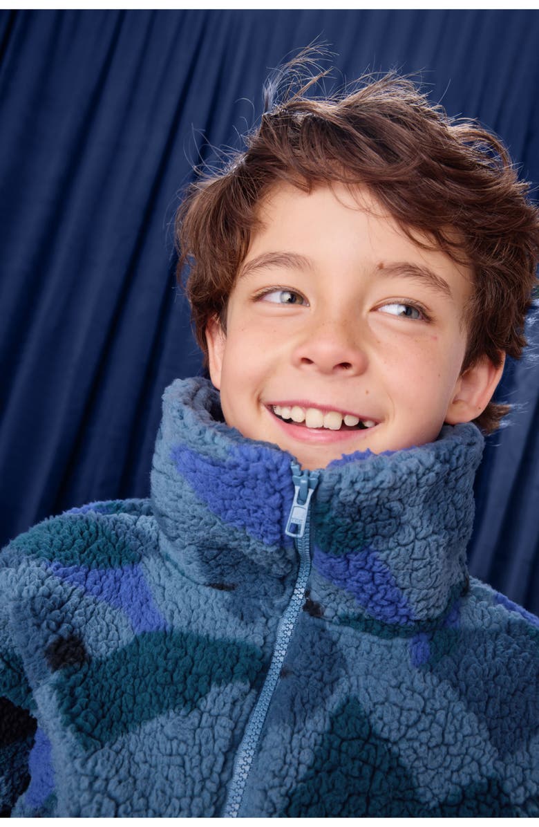 Tea Collection Teddy Fleece Pullover, Alternate, color,