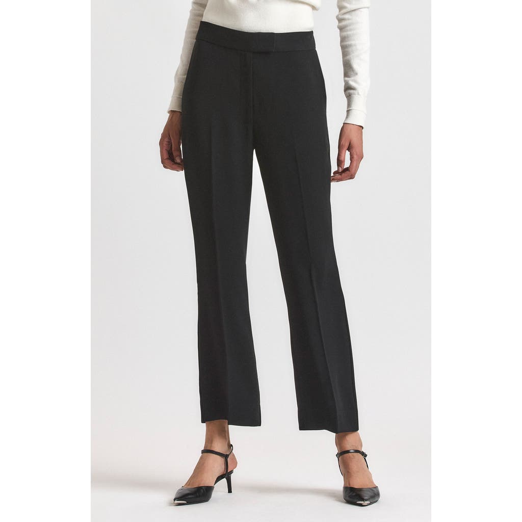 Derek Lam 10 Crosby Reagan Ankle Pants In Black