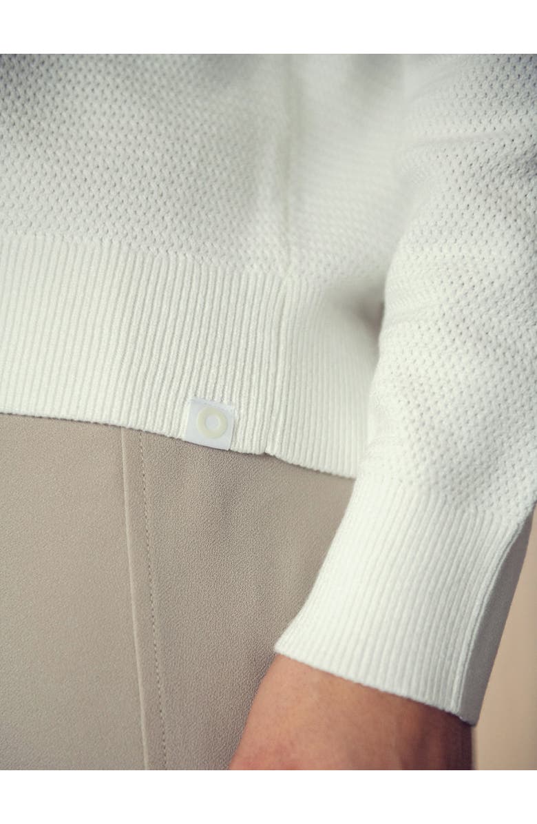 Ministry of Supply Women's Atlas Polo Sweater, Alternate, color, 