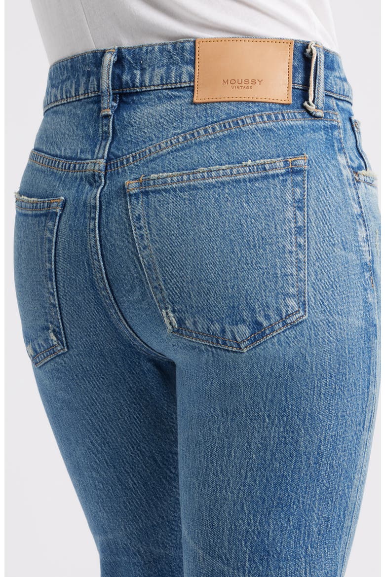 Hammels Raw Hem Slim Straight Leg Jeans, Alternate, color, LIGHT BLUE