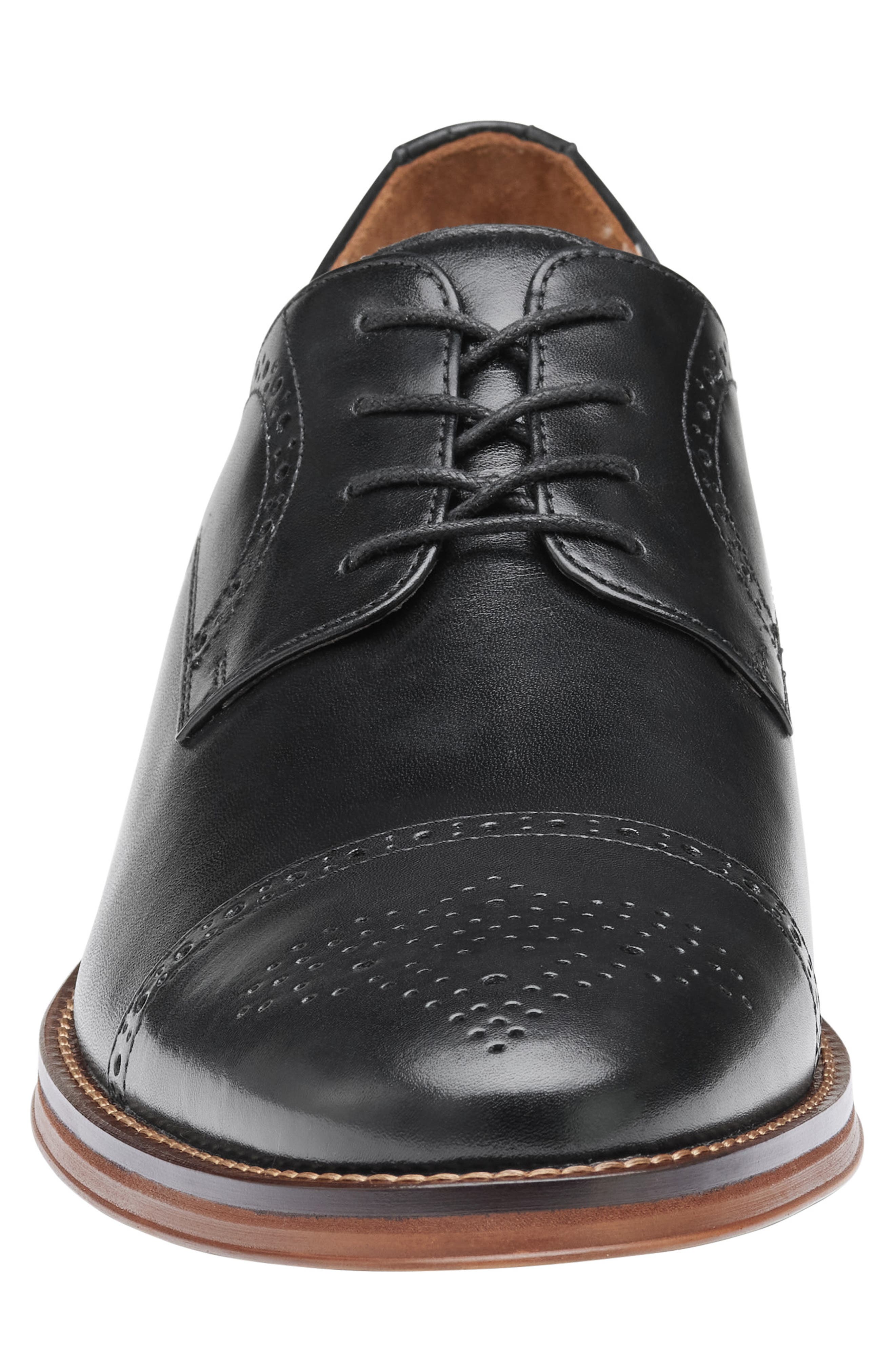 Johnston & Murphy Sutton Cap Toe Medallion Derby (Men) | Nordstromrack