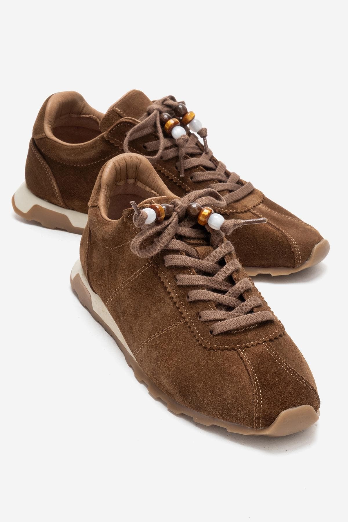 Brea Leather Embellished Sneaker - image 4