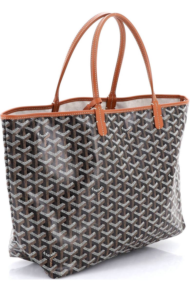 Pre-Owned Goyard Saint Louis Tote Coated Canvas PM, Alternate, color, Brown