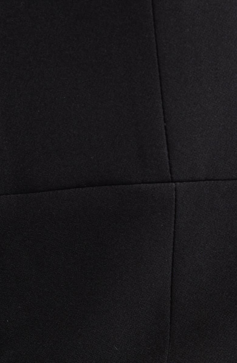 Sandy Liang Teacup Bow Tank, Alternate, color, Black