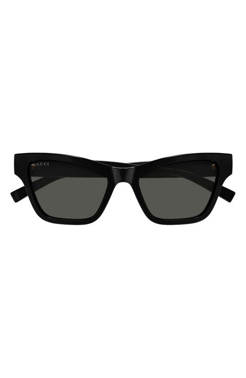 53mm Cat Eye Sunglasses