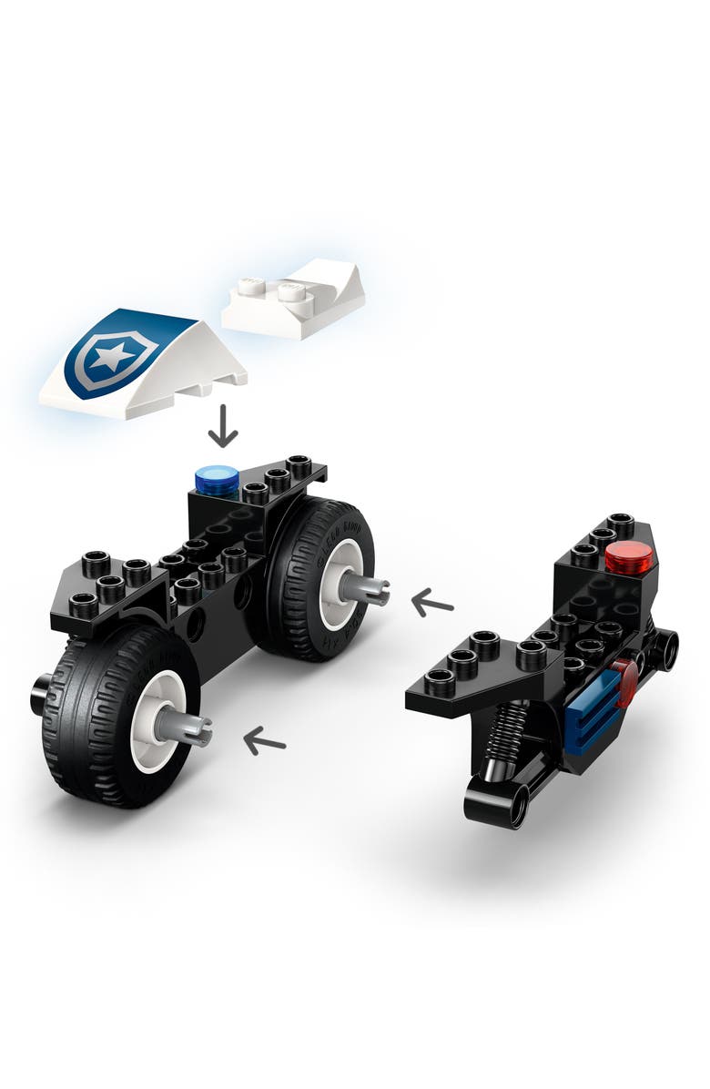 LEGO<sup>®</sup> 4+ City Police Motorcycle Chase, Alternate, color, Multi