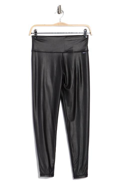 High Waist Faux Leather Leggings