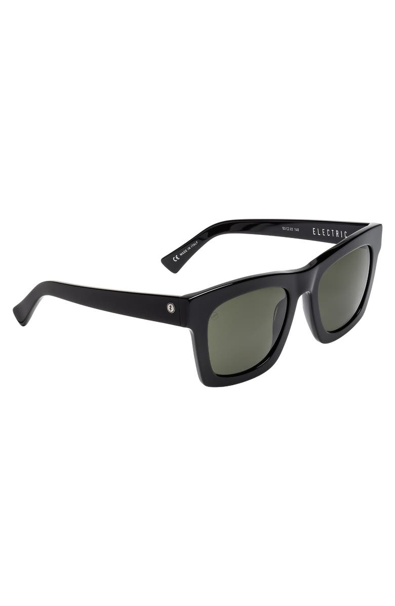 Electric Crasher 54mm Polarized Square Sunglasses, Alternate, color, 