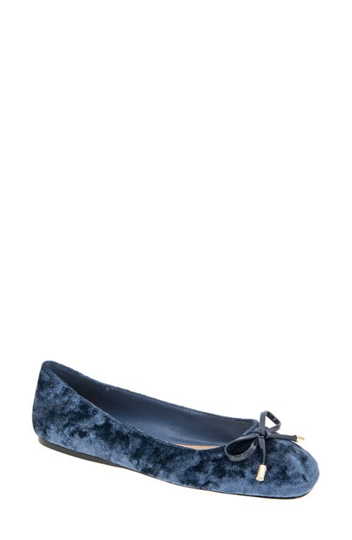 Bcbg Hartly Cap Toe Ballet Flat In Blue
