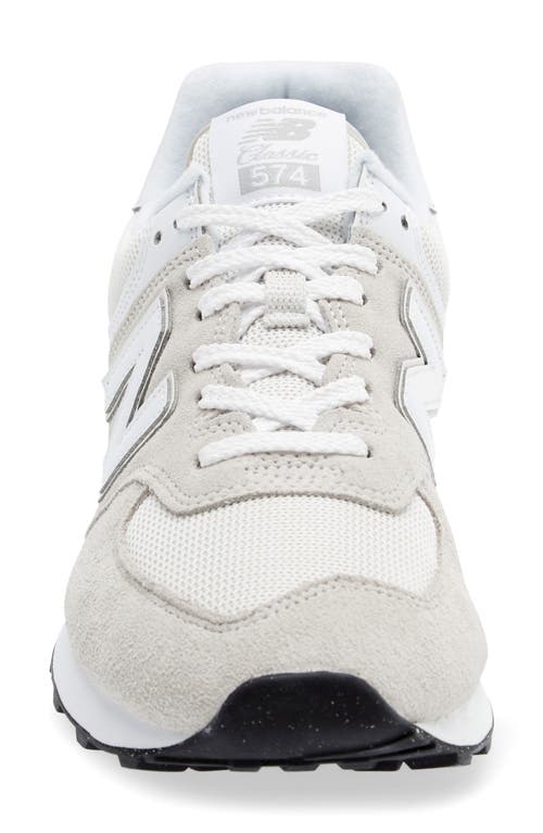 New Balance Gender Inclusive 574 Classic Sneaker In Nimbus Cloud/white