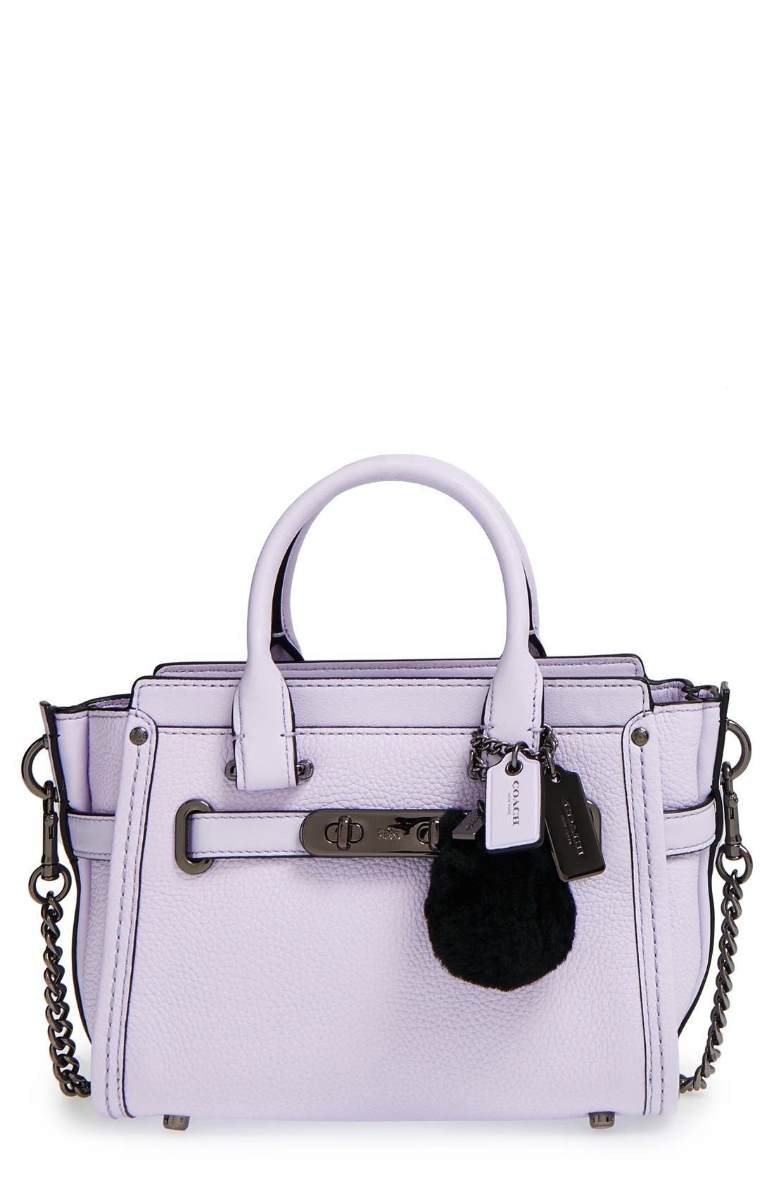 COACH x Ariana Grande 'Swagger 20' Leather Satchel (Women) | Nordstrom
