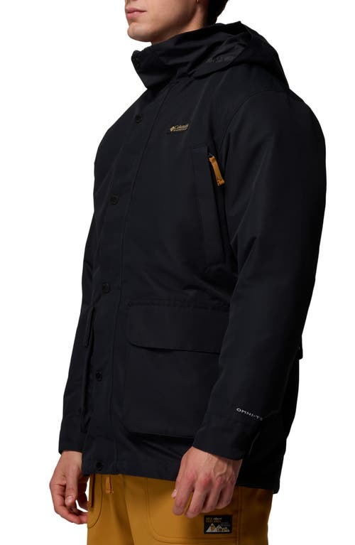 Columbia High Cascades 3-in-1 Reversible Hooded Jacket In Black