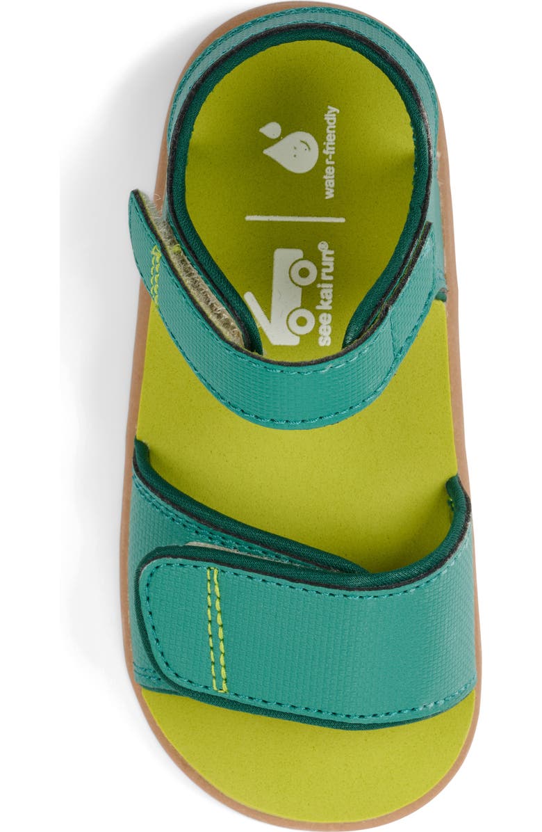 See Kai Run Kids' Logan Sandal, Alternate, color, Jungle Green