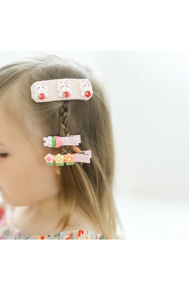 Puttisu Honey Blossom Garden Hair Clip Set of 5, Alternate, color, Yellow