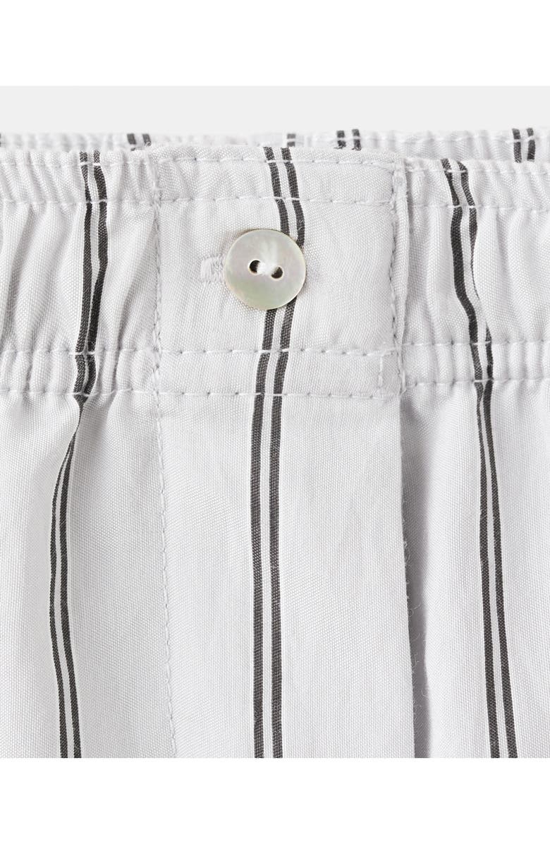 MANGO Stripe Pajama Pants, Alternate, color, Grey