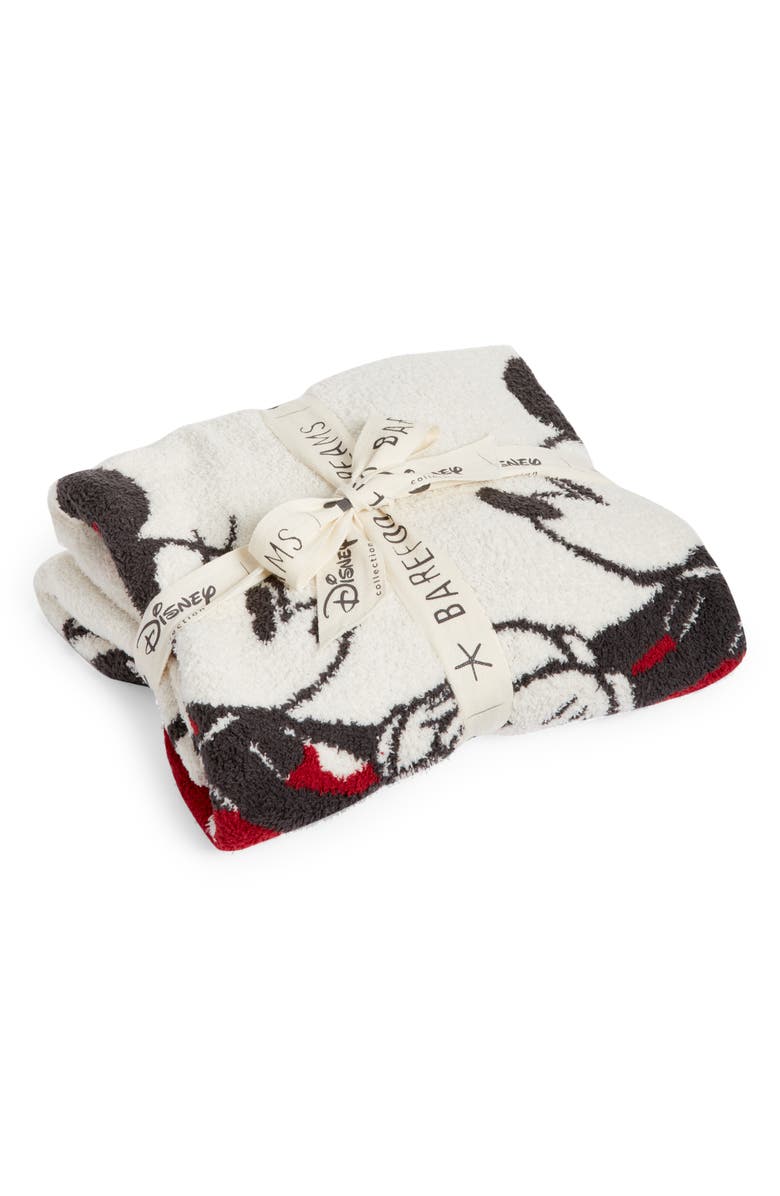 Barefoot Dreams<sup>®</sup> Disney x Barefoot Dreams<sup>®</sup> CozyChic<sup>™</sup> Classic Mickey & Minnie Baby Blanket, Alternate, color, 