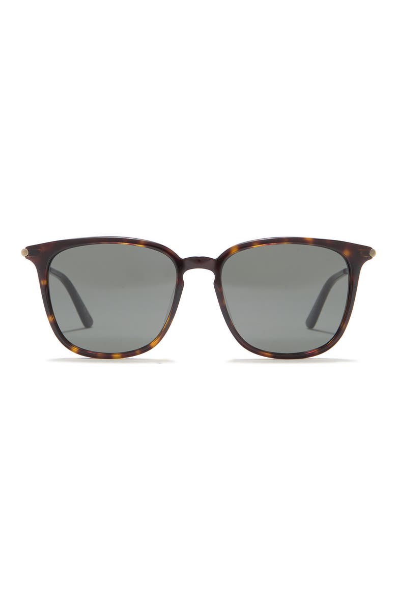 56mm Square Sunglasses, Main, color, HAVANA HAVANA GREY/GRY