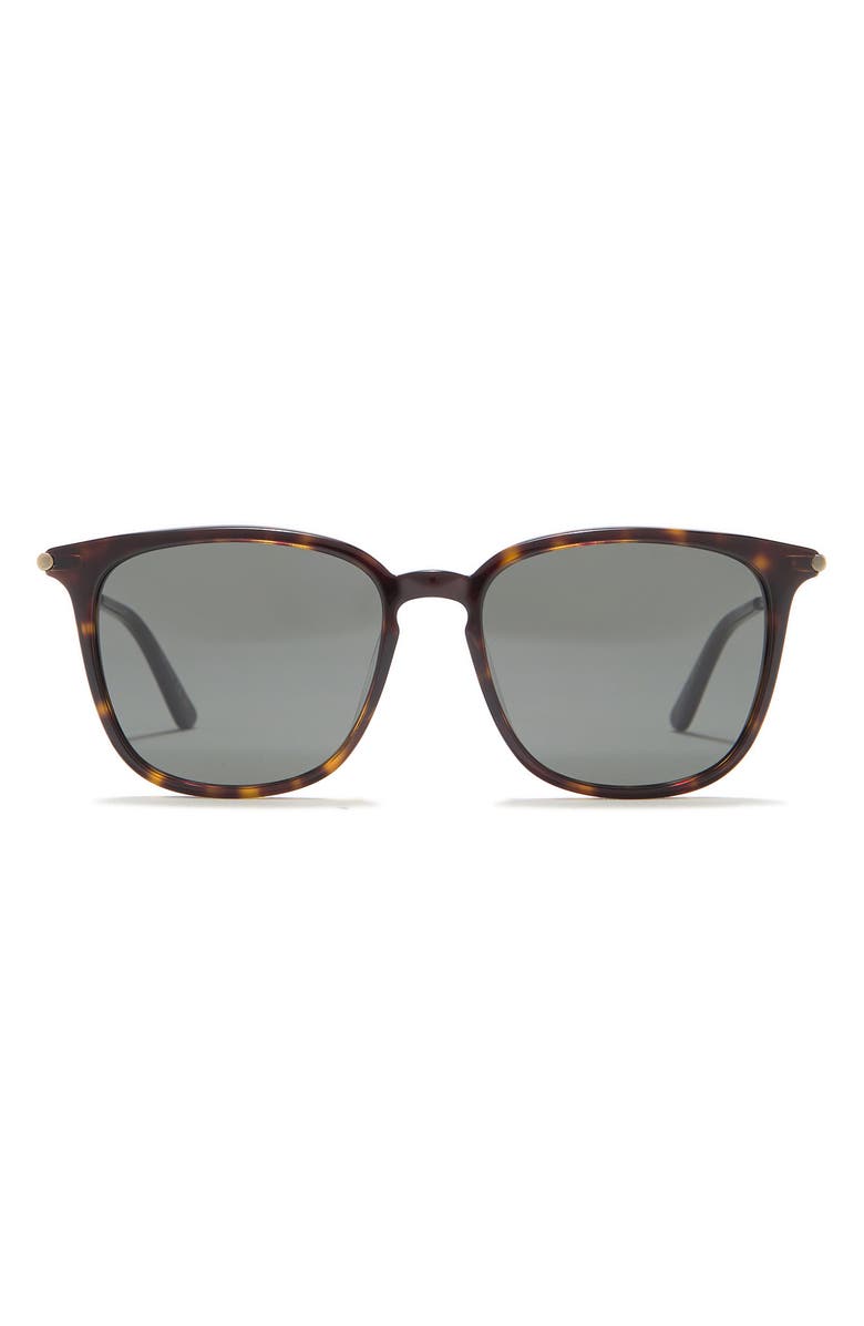 Bottega Veneta 56mm Square Sunglasses, Main, color,