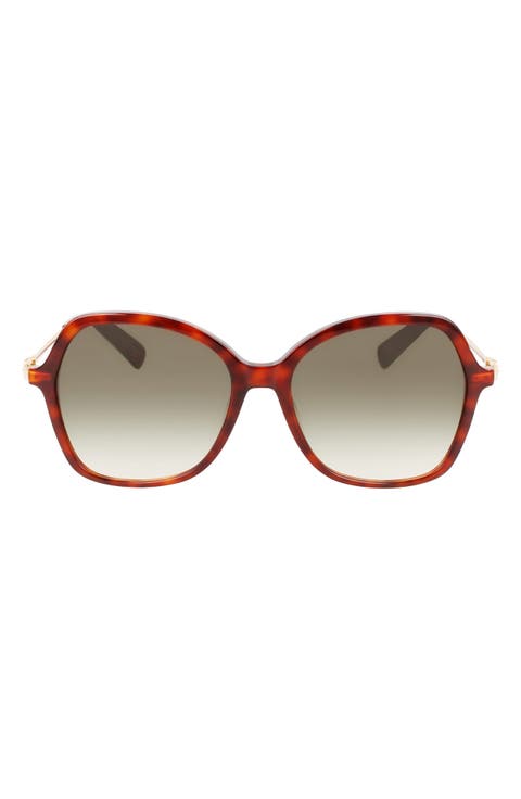 57mm Amazone Modified Rectangle Sunglasses